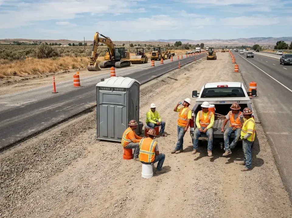 highway-road-construction-crew-007 — frequently asked questions, Porta Potty and Restroom Rentals in Wake Forest, NC